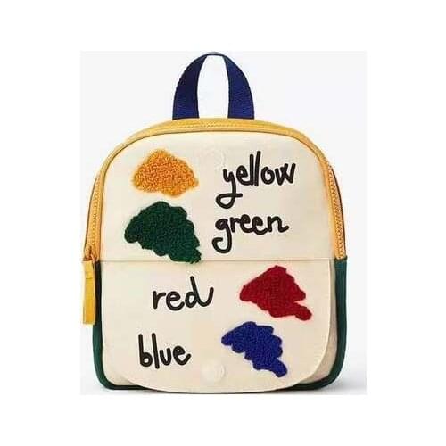 Fashion new childrens bags boys and girls toddlers flip school bags kindergarten backpacks
