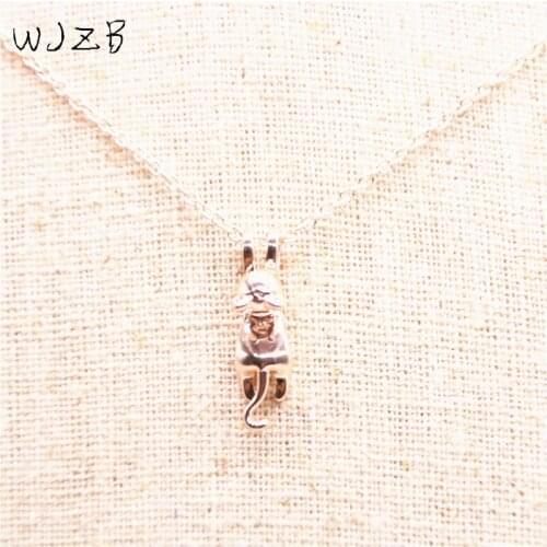 Animal cat pendant necklace Popular necklace cat design for women