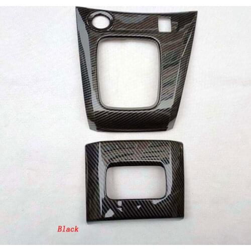 Car Styling Stickers Accessories Decoration Covers for Nissan NV200 Evalia 2010 2018 Interior Gearbox Panel Chrome Cover Trim