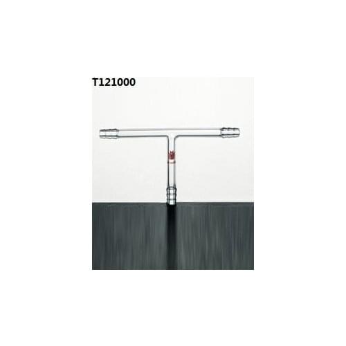 Tube, Connecting, T-shape,Tubing O.D.:10mm