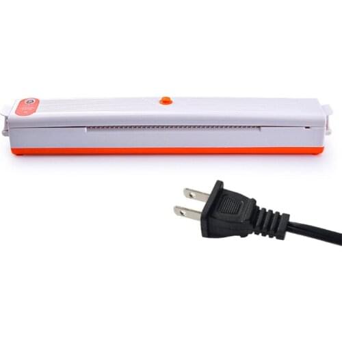 10V/220V Household Food Vacuum Sealer Vacuum Packer Film Sealer with 10Pcs Bags