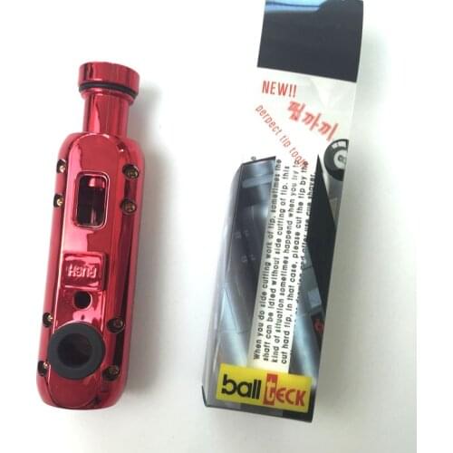 Xmlivet 2017 New Billiards Pool Carom Snooker Training Tool red color optional Original Korea Ball-teck multifunction tip tool