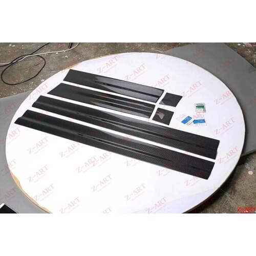 Z-ART For Porsche Cayenne 958 carbon fiber door trim for Cayenne 2015-2018 carbon fiber door slats for Porsche 958.2 trim parts