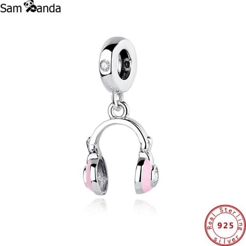 100% Original CZ 925 Sterling Silver Beads HeadsetCharms For Jewelry Making Tree Of Life Fit Bracelet Necklace DIY Women