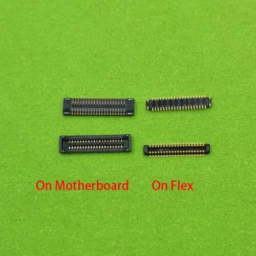 2pcs Lcd Display FPC Connector On Board For Samsung Galaxy G6200 A6S A10S A107 A20S A207 A2070 A207F Screen Flex Plug Port 40pin