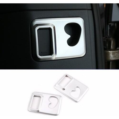 2pcs Car styling Rear Trunk Hook Decorative Frame Car Accessories For Land Rover Defender 2020