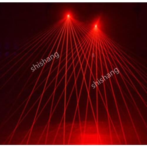 L840 Ballroom dancing 3pcs red laser heads laser gloves dj party stage bar laser gloves Rechargeable stage dance ballroom wears