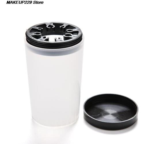 Nail Brush Pen Cleaner Holder Handy Cleaner Cup Acrylic Pot Plastic Holder Case Gel Pen Pot Cleanser Cup 2021
