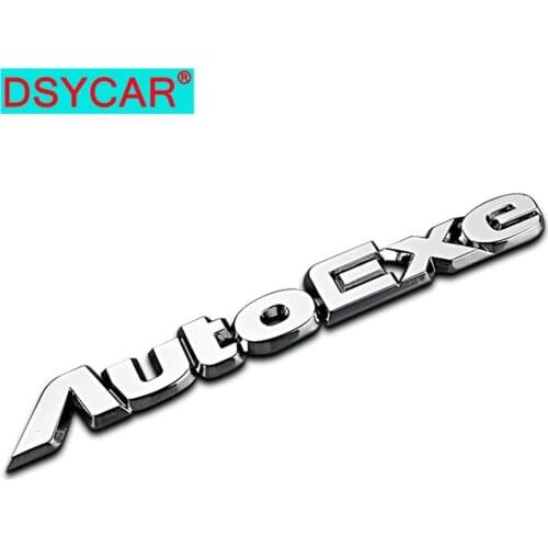 DSYCAR 1Pcs 3D Metal Autoexe Car Side Fender Rear Trunk Emblem Badge Sticker Decals for Mazda Atenza Decorative Accessories