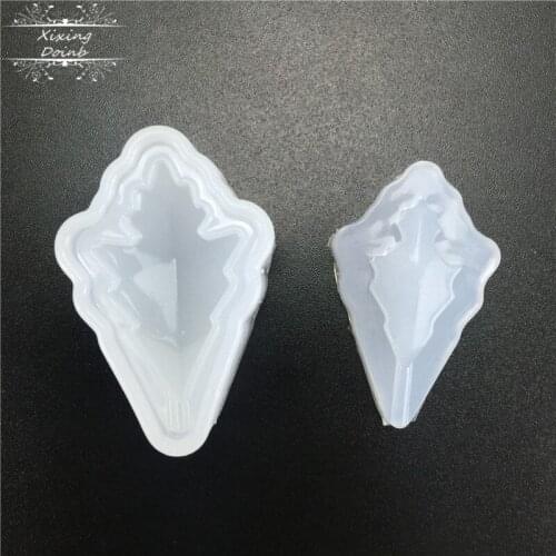 DIY resin mold chocolate fudge silicone mold cake decoration tools mobile phone shell key clasp handcraft mold