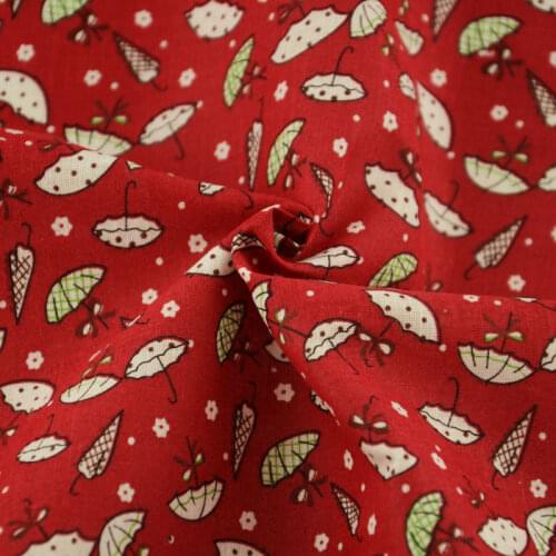 Booksew Cotton Fabric Cartoon Umbrella Style Patchwork Fabrics Doll Textile Decoration Sewing Cloth Quilting Ankara Fabric Baby