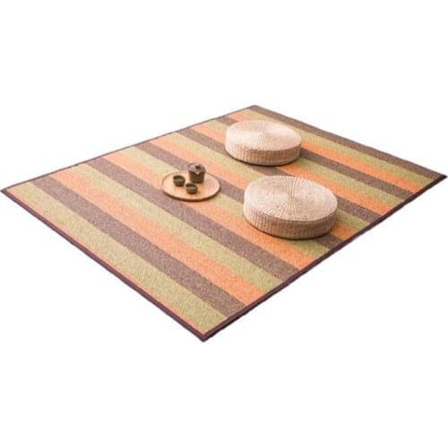 Japanese Floor Bamboo Carpet Pad Large Rectangle Width 150cm Mattress Mat Portable Tatami Fashion Rug Designer Bamboo Carpet