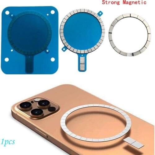 1PCS Wireless Charging Magnet For iPhone12 11 Pro Max Xs Strong Magnetic Cover For Magsafe Double-sided For iphone XR XS mAX 8 7