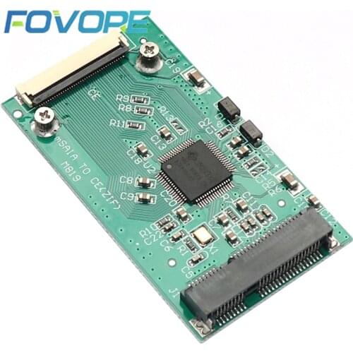 Mini SATA mSATA PCI-E SSD to 40pin 1.8 Inch ZIF CE Converter Card For IPOD IPAD for Toshiba for Hitachi ZIF CE HDD Hard disk
