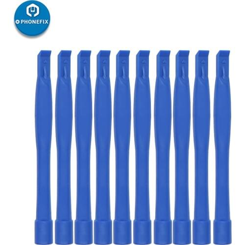 10pcs/lot Plastic Spudger Crowbar Pry Tools Opening Repair for iPhone Mobile Phone Screen Battery Replacement Repair Tools Kit