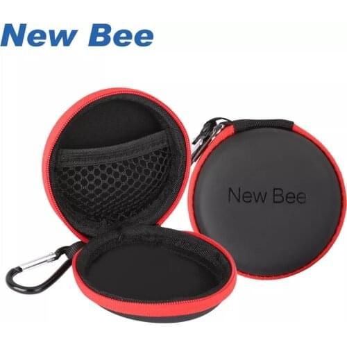 New Bee Fashion Portable Earphones Case Wireless Earbuds Bag High Quality PU Headset Box for Apple Airpods Headphones