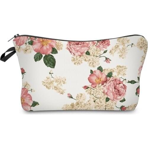 New Women Multifunction Travel Portable Cosmetic Bag Makeup Case Pouch Toiletry Organizer Storage Bag Apple Blueberry Watermelon