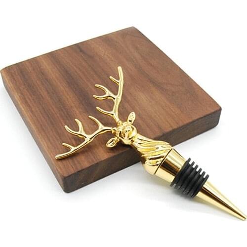 Zinc Alloy Champagne Wine Stopper for Bottle Beer Beverage Cork Vacuum Sealed Cap Wedding Favor Kitchen Tools Bar Accessories