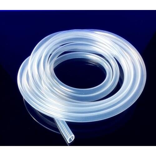 Transparent Silicone Tube Food Grade Silica Gel Water Flexible Pipe Medical Drinks High And Low Temperature Resistance