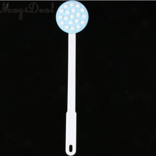 Long Handle Bath Shower Back Massage Bath Brush Tool for Seniors Elder Elderly Aged Disabled Patients Handicap Pregnant Women