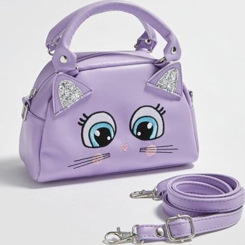 Girls Lilac Klk Shoulder Bag