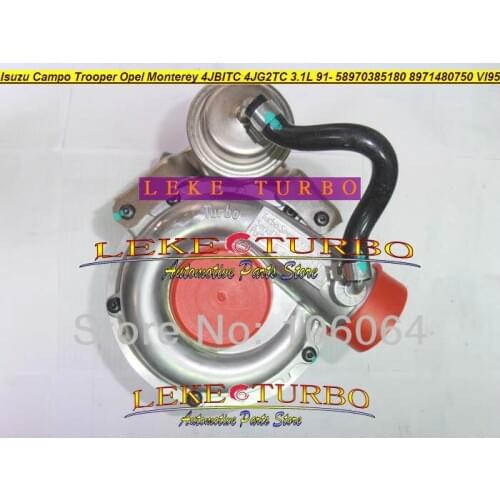 RHB5 VI95 8970385180 8970385181 VA180027 Turbo Turbocharger For ISUZU Trooper For Opel Monterey 4JB1T 4JB1TC 4JG2TC P756-TC 3.1L