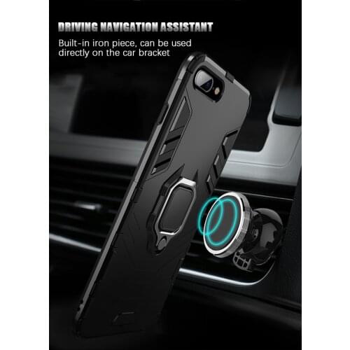 Peaktop Shockproof Case For Xiaomi Redmi Note 5 6 pro 4 4X Magnetic Car Holder Case For Xiaomi Mi A1 A2 Mix 2 S 5X 6X MI 8 Lite