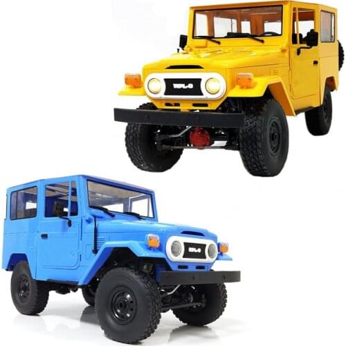 WPL Metal constructor KIT Assembled Remote Control Car 2.4G 4WD Off-road Climbing RC Car With Electronic Equipment educational