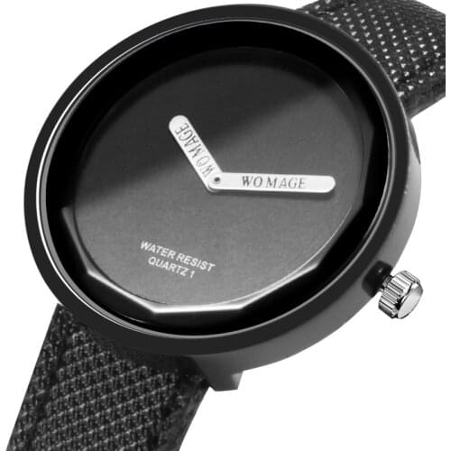 Womage Women Watches Brife Style PU Leather Watch Colorful Quartz Womesn Wristwatch Mujer relogio feminino reloj hombre 2019