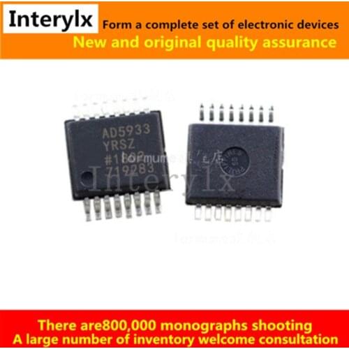 2Pcs AD5933YRSZ-REEL7 AD5933 AD5933Y SSOP-16 Data Acquisition Chip Can Match Bom List