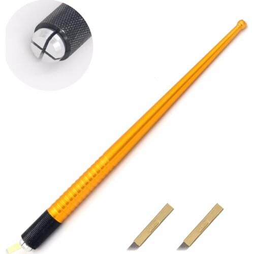 5pcs/lot professional microblading hand tool Makeup Tool Manual Microblading Tattoo Pen for Permanent Eyebrow Tattoo Embroidery