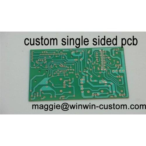 Free shipping 1pc custom pcb board service Best single sided pcb fr4 pcb from PCB Manufacture