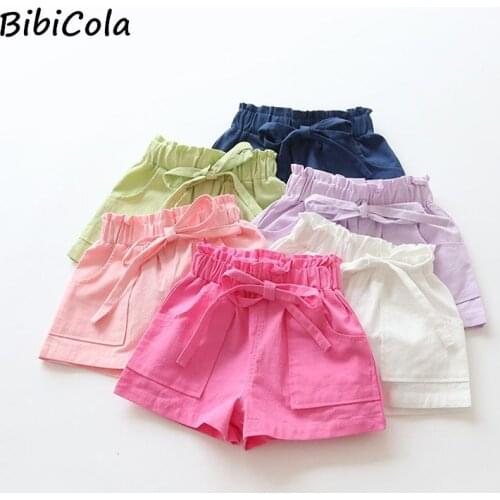 Шорты для девочек BibiCola China At AliExpress