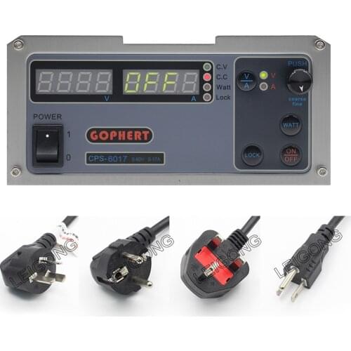 CPS-6017 Updated Version 1000W 0-60V/0-17A,High power Digital Adjustable DC Power Supply CPS6017 220V