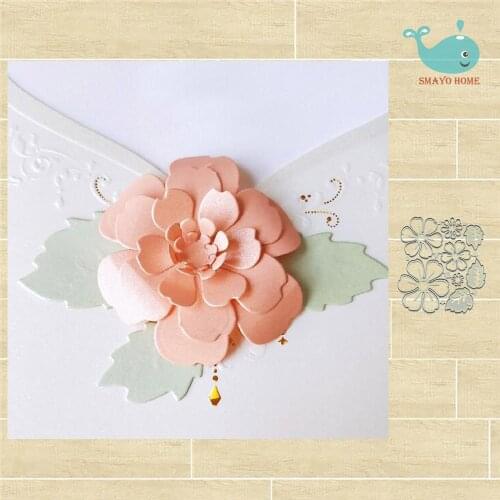 Flower Metal Cutting Dies for Scrapbooking Album Paper DIY Card Decoration Embossing New Dies Cut 2019
