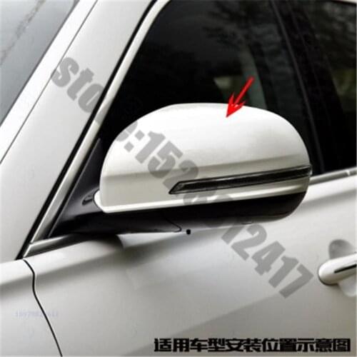 For Great Wall Haval H7 H7L 2016-2018 Car Styling ABS Chrome car Rearview mirror Decoration Rearview Rear View Overlay
