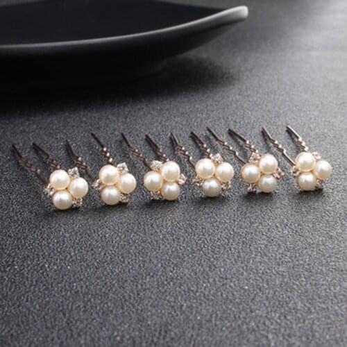 New Cute Bridal Hair Comb Hairpins 1pack Pearl Hair Jewelry Hairwear Accessory Hair Clip Bride Bridesmaid Wedding Party Decor