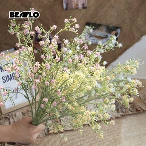 46cm 1pc Artificial Babys Breath Flower Gypsophila Fake Silicone plant for Wedding Home Hotel Party Garden Decoration D0084