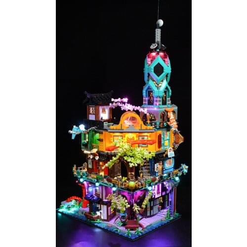 Led Light Kit For 71741 City Gardens Building blocks light set (only light kit included)