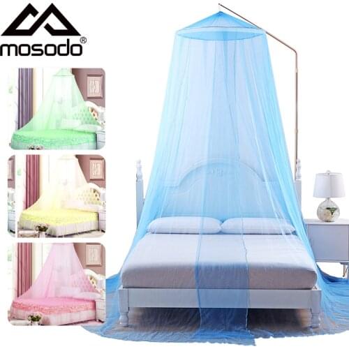 Dome Mosquito Net For Bed Canopy Summer 1.2M 1.5M 1.8M Princess Mosquito Net Ceiling For Children Bed Double