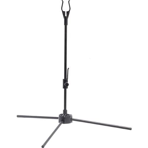 Hot Sales Archery Aluminium Alloy Bow Stand Hunting Shooting Training Recurve Bow Holder