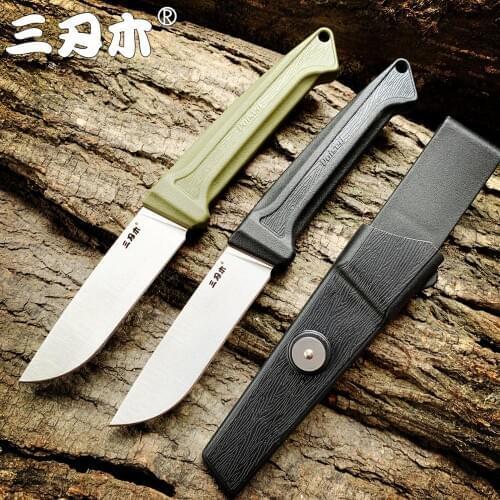 NEW Sanrenmu S708 Fixed Blade Knife 12C27 Blade Outdoor Hunting Camping Survival Fishing Tactical Utility EDC Tool With Sheath