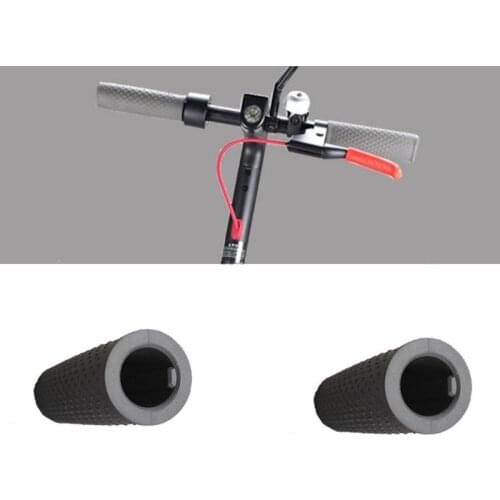 1 Pair Electric Scooter Rubber Handle Sleeve Grips for XIAOMI Mijia M365 Electric Scooter