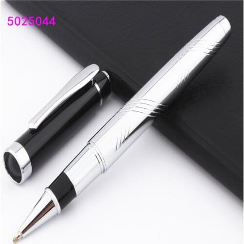 Luxury high quality 430 Black hat Platinum line Colour School student office Medium Nib Rollerball pen New