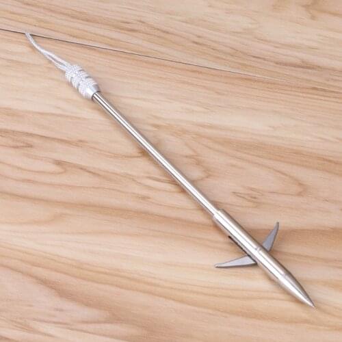 Fishing Broadhead Arrow Stainless Steel Catapult Slingshot Bow Hunting Fish Dart