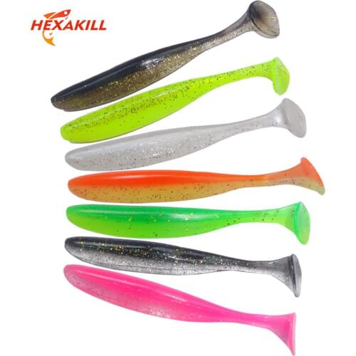 Hexakill soft lure 5cm/7cm/9cm/12cm rubber Fishing lure Shad Swimbaits Silicone bait soft Bait lure For perch pike