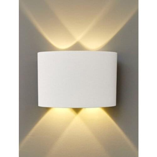 YYSD Nordic Modern Stair Aisle Wall Lamp Waterproof LED Aluminum Outdoor Up Down Wall