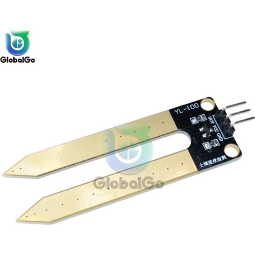 YL-100 3Pin Soil Humidity Moisture Sensor Test Mester Probe Hygrometer for Garden Plant Humidity Detector Tools For Arduino