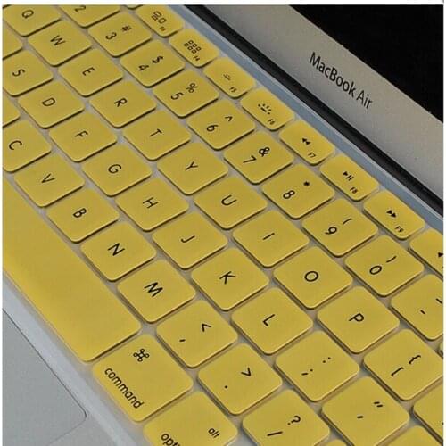 Keyboard Protector Cover Skin Silicone Anti Dust Waterproof English Us Enter Layout Colorful For Macbook Air 13 Pro 13 15 Retina