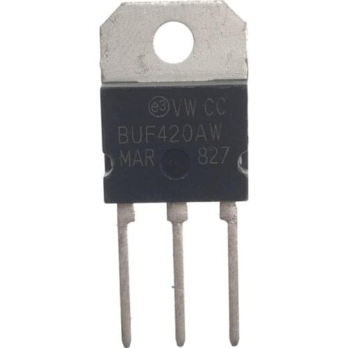 10PCS BUF420AW BUF420A BUF420 BUF420M or BUF410A BUF410 TO247/218 High Voltage Fast-Switching NPN Power Transistor free delivery